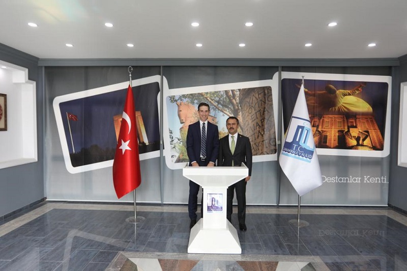 Kanada Heyetinden Vali İlhami AKTAŞ’a Ziyaret