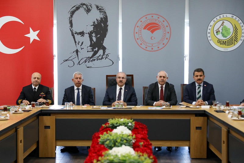 2025 Yılı Çanakkale İli Orman Yangınları İle Mücadele Koordinasyon Toplantısı